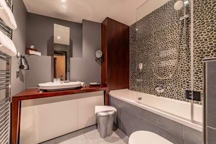 salle de bain suite nature 