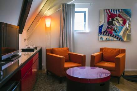 suite design du B suites, hotel à Riquewihr en Alsace
