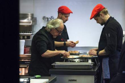 instant cuisine à la table du gourmet